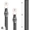 Flextron Gas Line Hose 1/2'' O.D. x 18'' Length with 3/8" MIP Fittings, Stainless Steel Flexible Connector FTGC-SS38-18G - alternate 4
